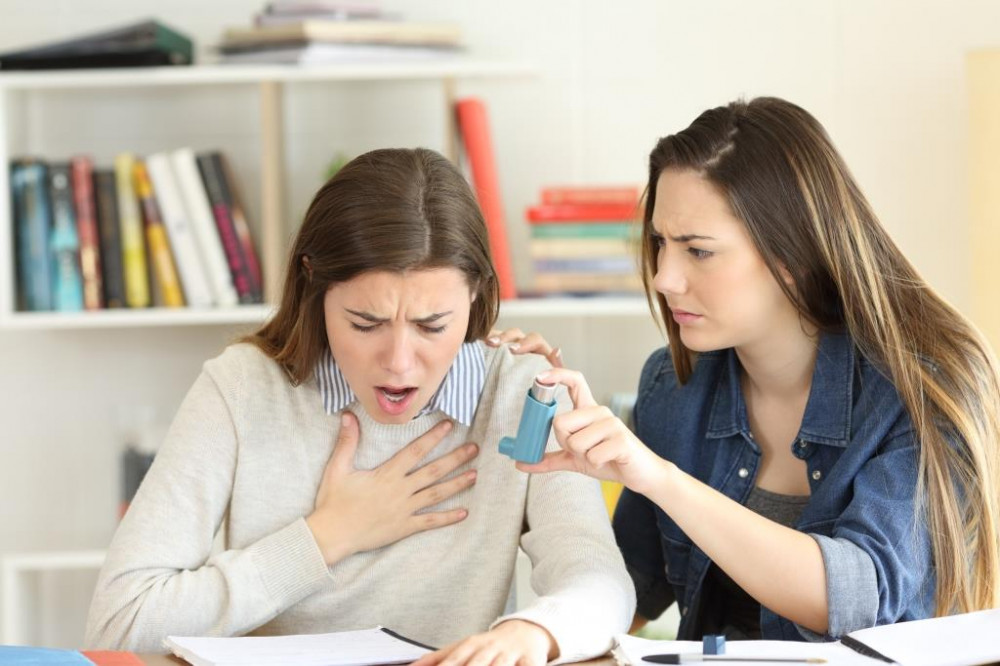 Légszomj oka lehet asztma és COPD is.